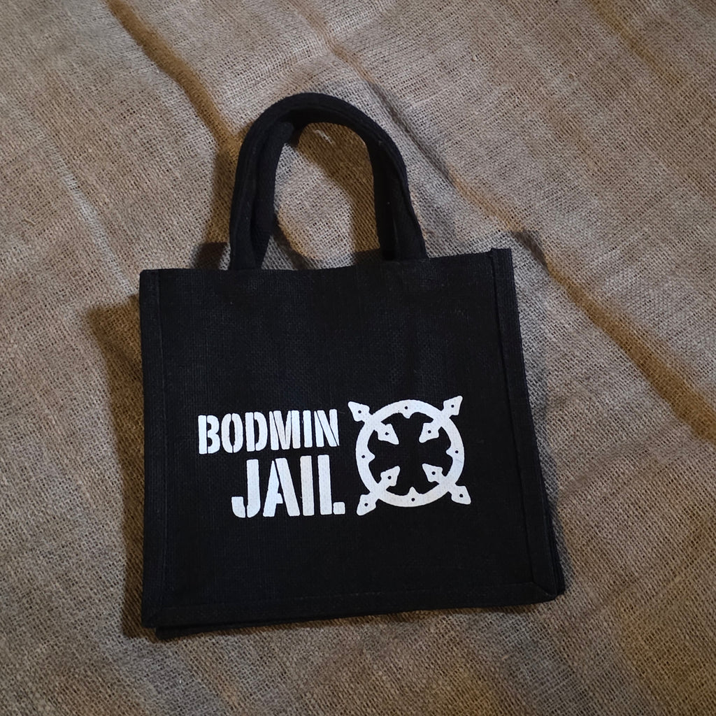 Black Jute Bag