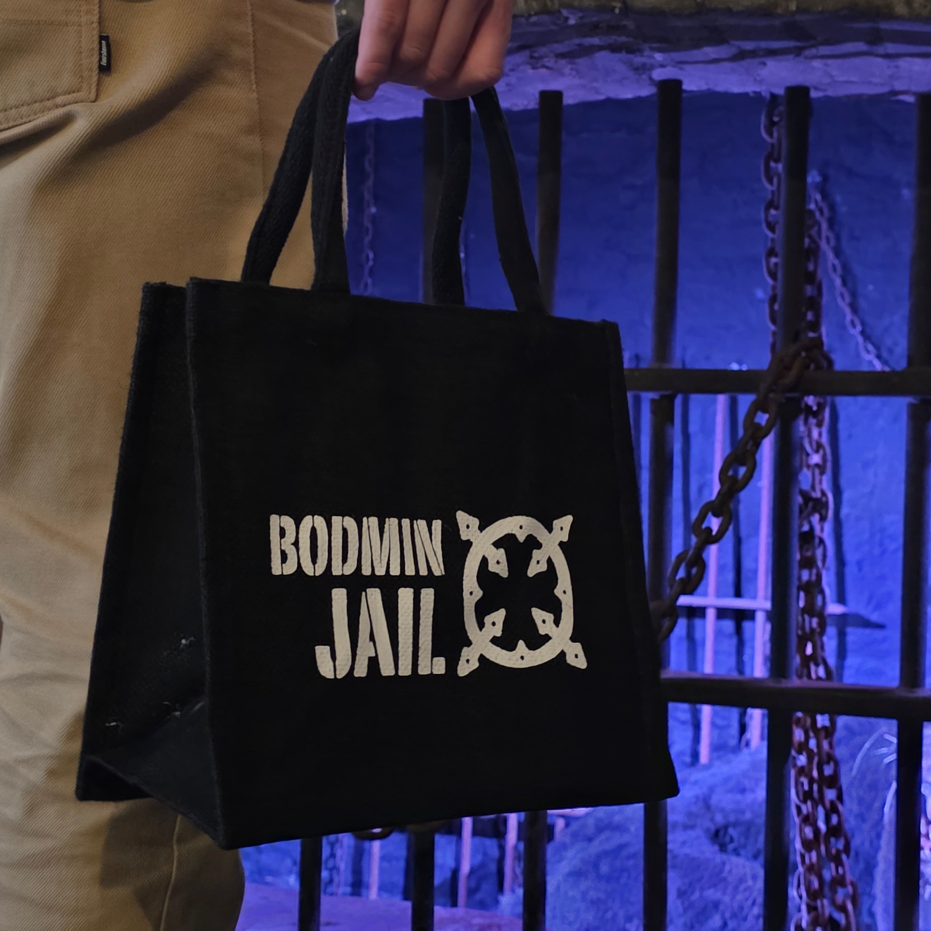 Black Jute Bag