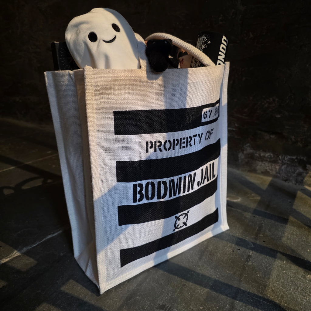 Striped Jute Bag