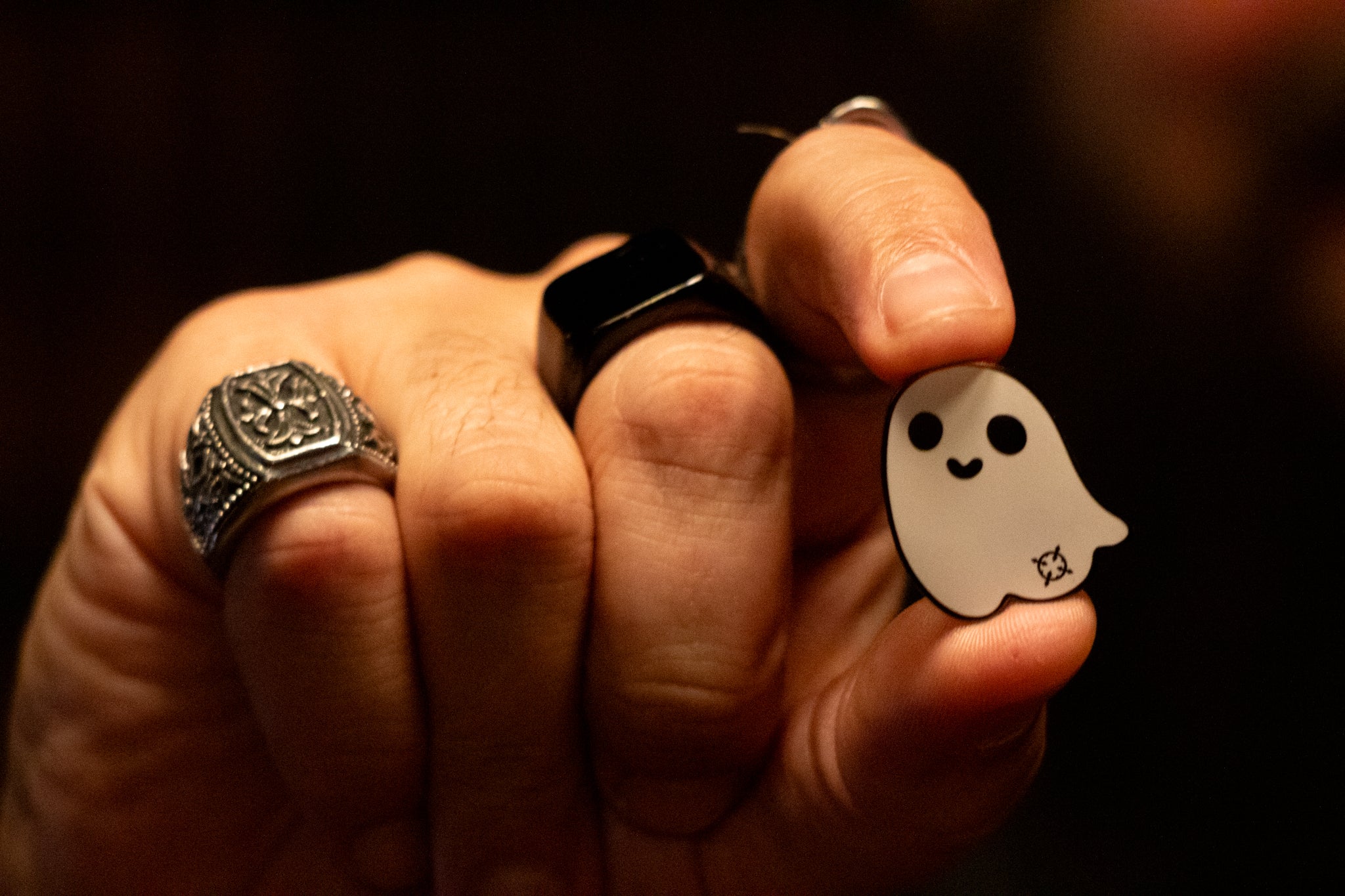 The Bodmin Jail Ghost Pin Badge