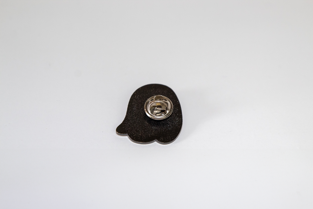 The Christmas Crimes Ghost Pin Badge