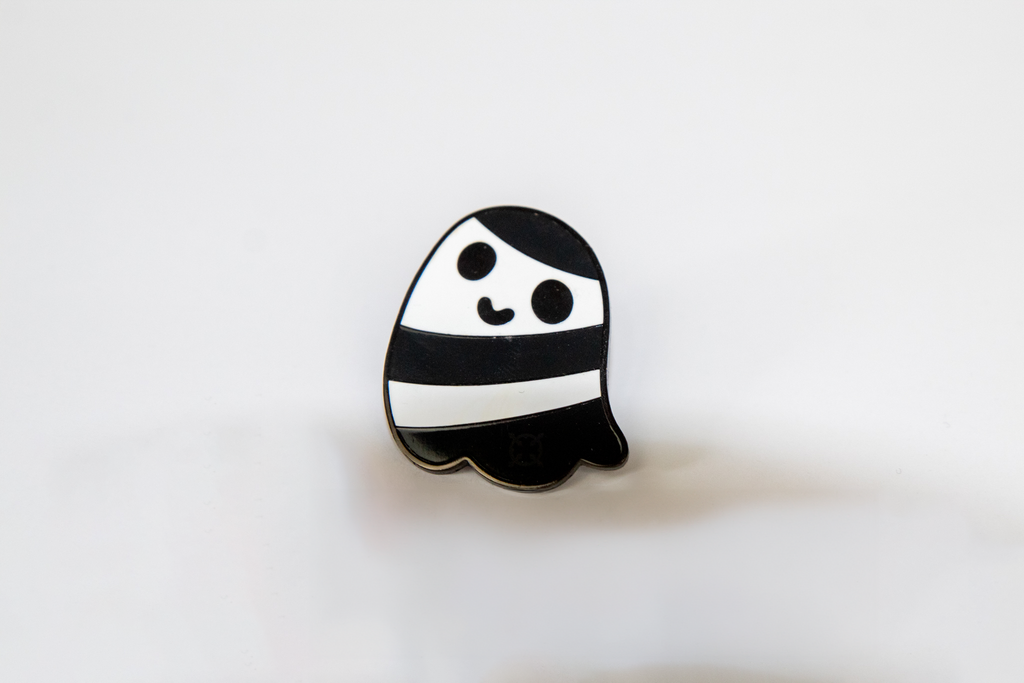 The Inmate Ghost Pin Badge