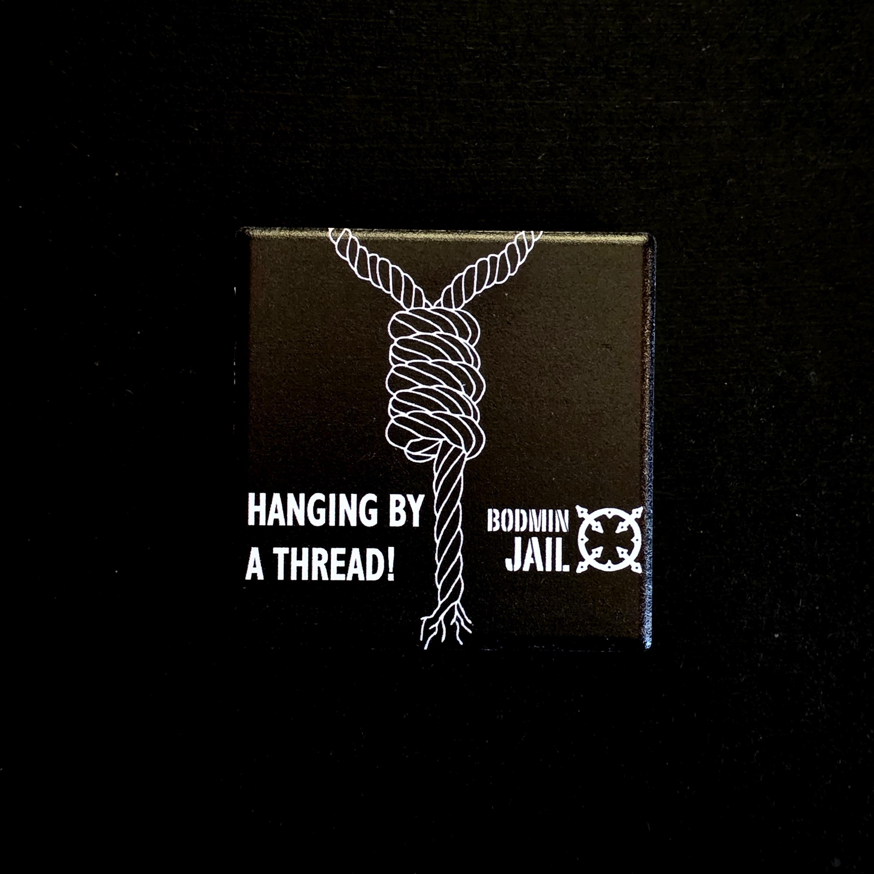 Hanging by a Thread Fridge Magnet